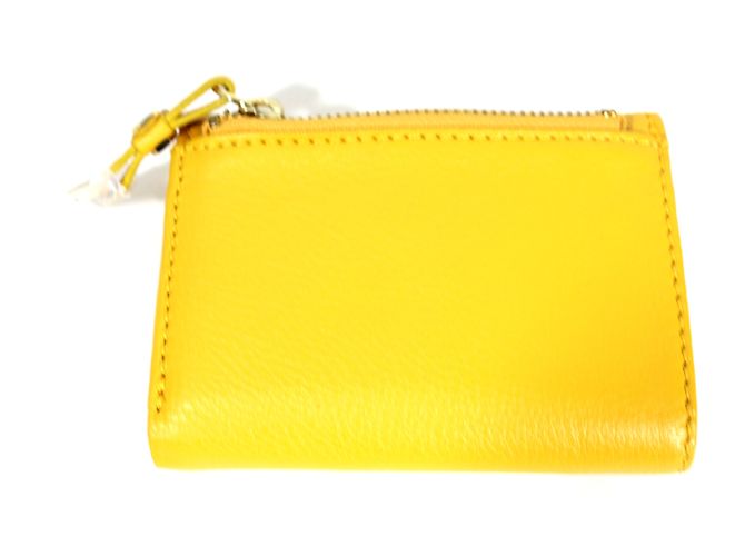 Marc by Marc Jacobs Leder Geldbörse Gelb - Ansicht 3