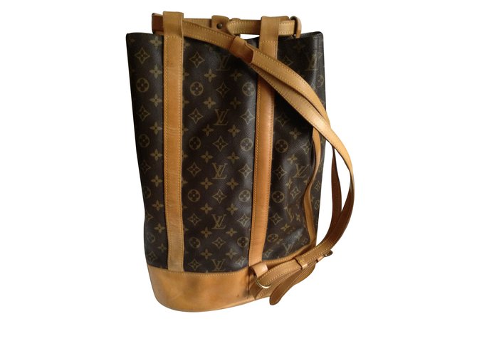 Randonnee Louis Vuitton Mochilas Marrón claro - vista 2