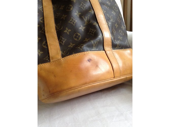 Randonnee Louis Vuitton Mochilas Marrón claro - vista 4