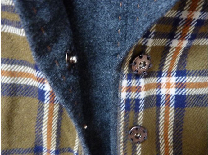 Philosophy Di Alberta Ferretti Wolljacke Tartan - Ansicht 4