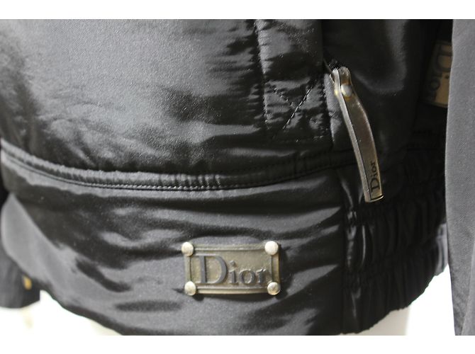Christian Dior Black Jacket Polyester Polyamide Size 36 - view 5