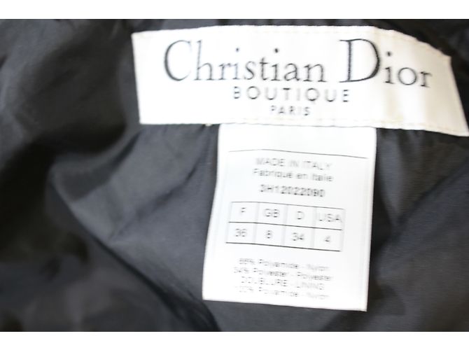 Christian Dior Black Jacket Polyester Polyamide Size 36 - view 6