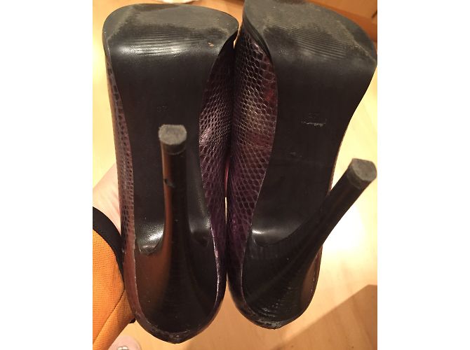 Guess Pumps aus Leder Silber Größe 37 - Ansicht 5