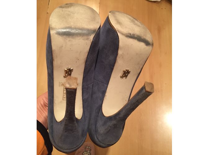 Autre Marque Janiko Pumps Blau Wildleder Größe 38 - Ansicht 4