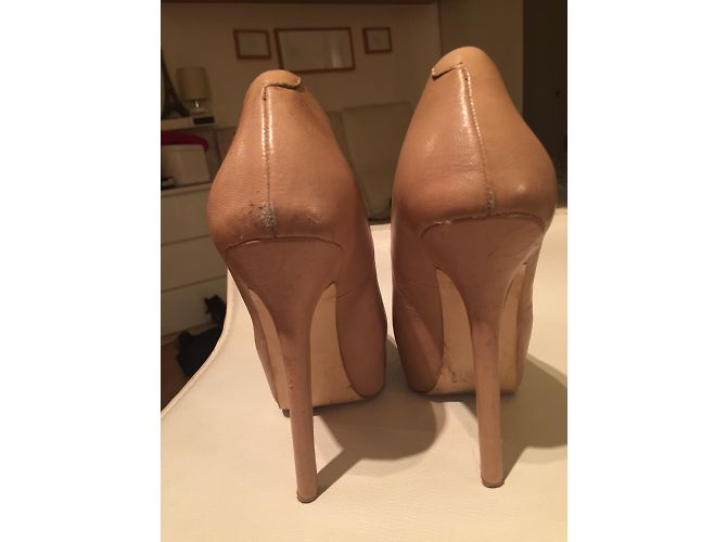 Tacchi Steve Madden Beige e Nero Trapuntati Taglia 38 - vista 3