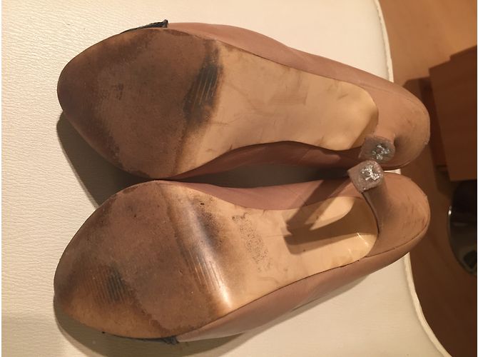 Tacchi Steve Madden Beige e Nero Trapuntati Taglia 38 - vista 4