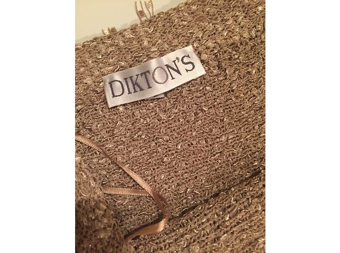Autre Marque Diktons kurzer Rock beige Stretch Größe 36 - Ansicht 5