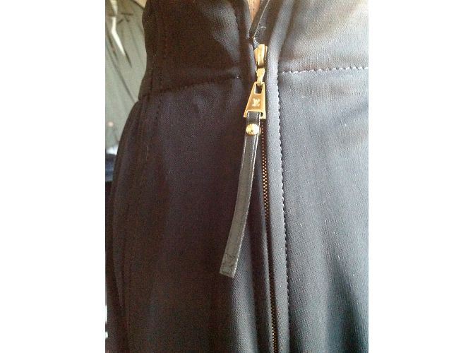 Louis Vuitton Schwarzer Rock aus Viskose Gr. 36 - Ansicht 5