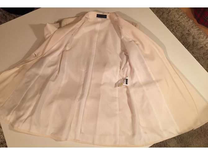Autre Marque Oui Pantsuit Wool Eggshell Size 38 - view 3