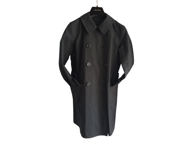 Louis Vuitton Gabardinas Negro - vista 3