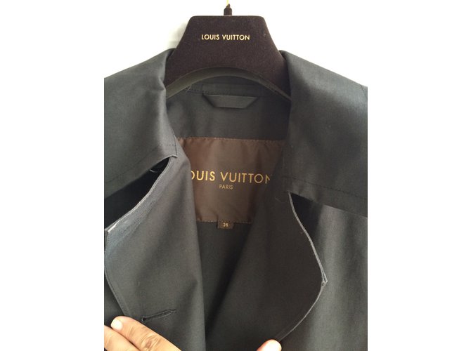 Louis Vuitton Gabardinas Negro - vista 5