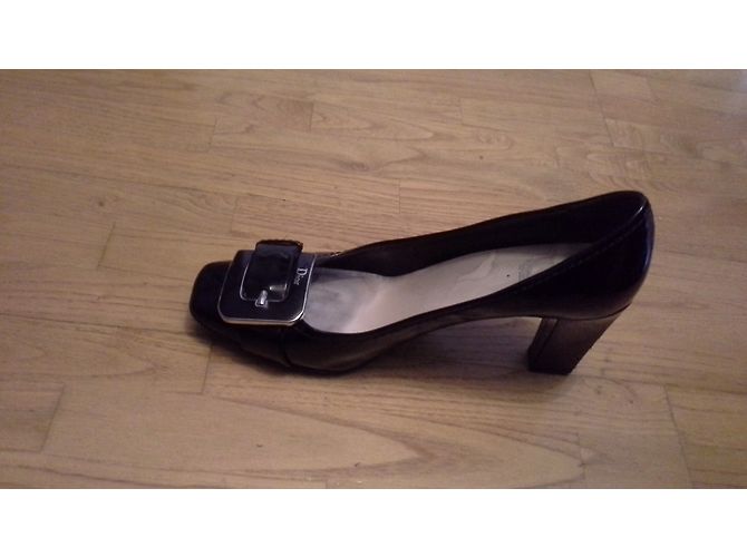 Décolleté Dior in vernice nera 40 Nero - vista 4