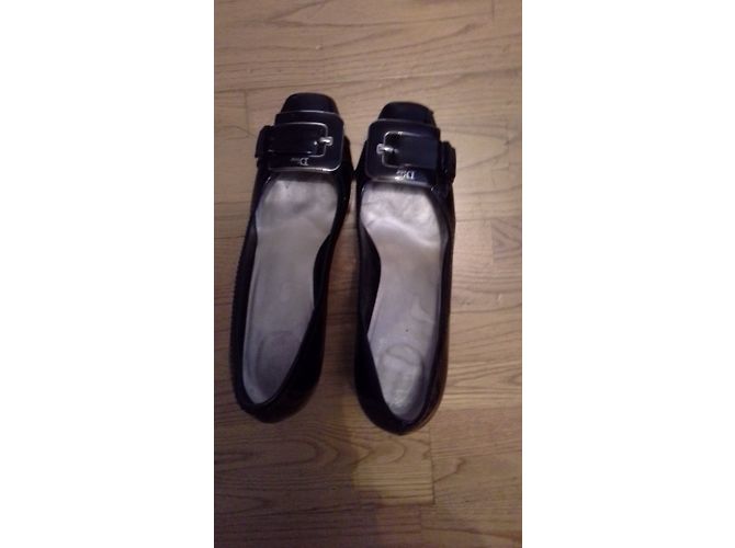 Décolleté Dior in vernice nera 40 Nero - vista 5