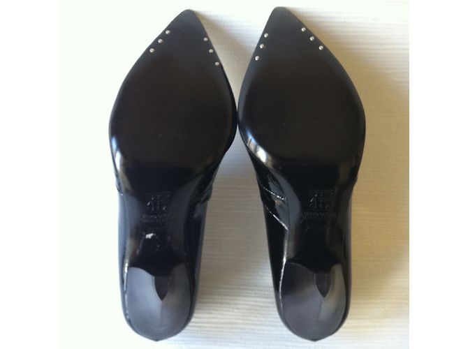 Autre Marque Botines STRATEGIA de charol negro - vista 4