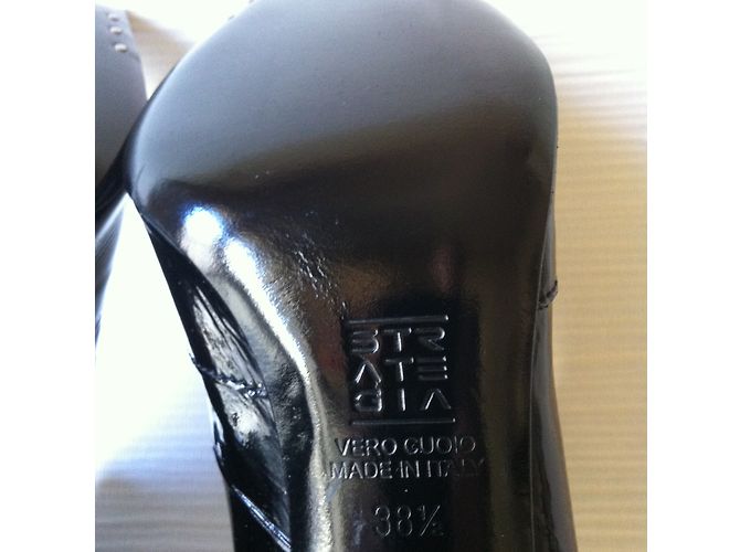 Autre Marque Botines STRATEGIA de charol negro - vista 8