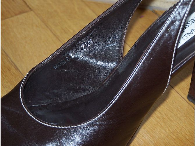 Sandali Russell & Bromley in pelle marrone - vista 3