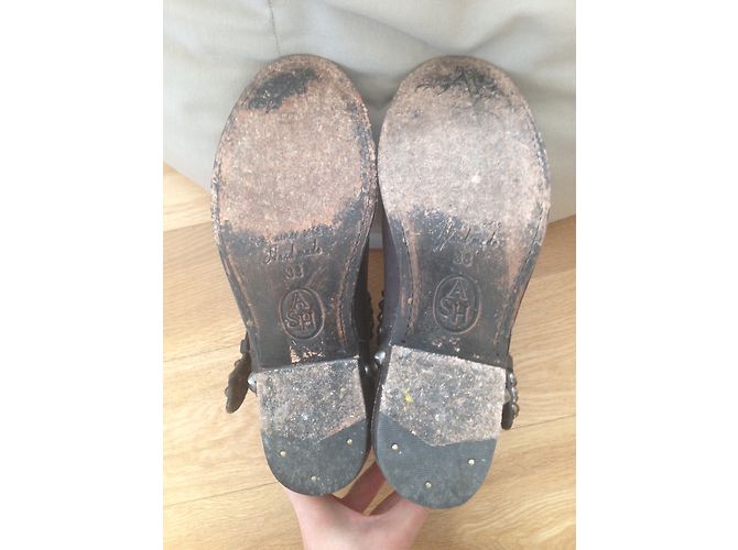 Ash Vicious Lederstiefel schwarz Größe 38 - Ansicht 5