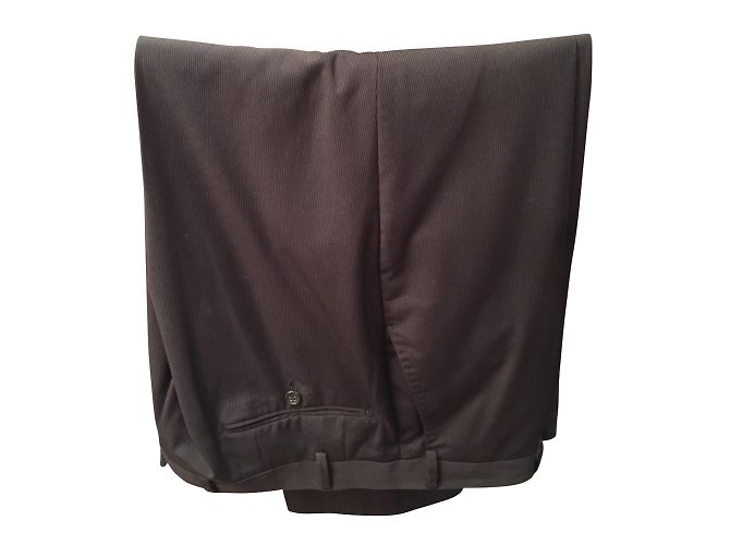 Autre Marque Grey Polyester Suit Size 52 - view 2
