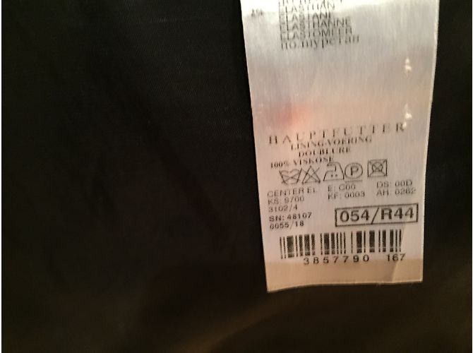 Autre Marque Barutti Grey Polyester Suit Size 52 - view 10