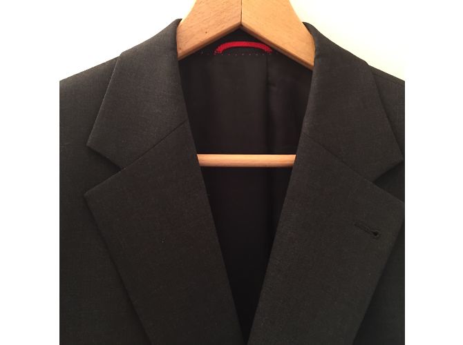 Autre Marque Barutti Grey Polyester Suit Size 52 - view 3