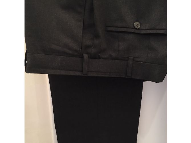 Autre Marque Barutti Grey Polyester Suit Size 52 - view 6
