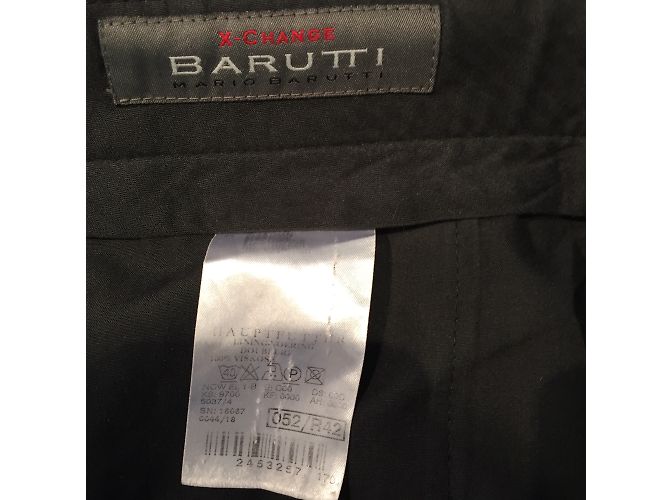 Autre Marque Barutti Grey Polyester Suit Size 52 - view 8
