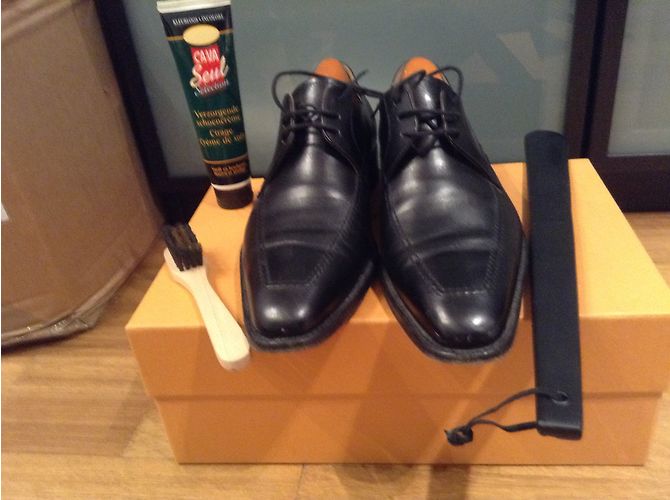 Autre Marque Black Leather Lace Ups Size 41 - view 4