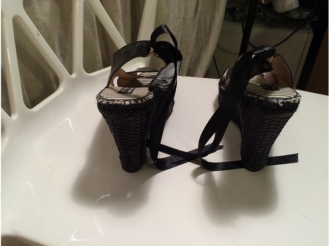 Autre Marque Francis Ferent Absatzschuhe aus Leder Blau Größe 40 - Ansicht 4