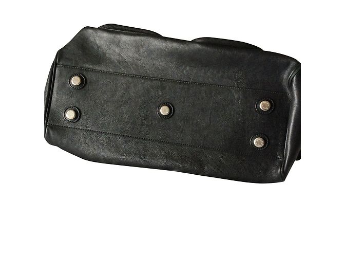 Borsa Christian Dior in pelle nera Nero - vista 4