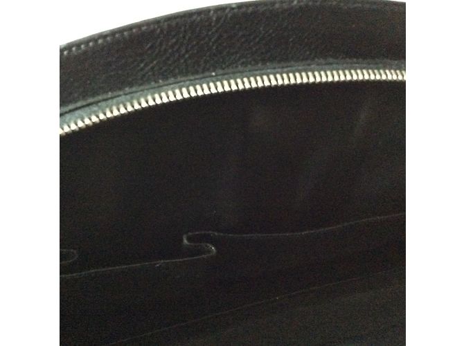 Borsa Christian Dior in pelle nera Nero - vista 7