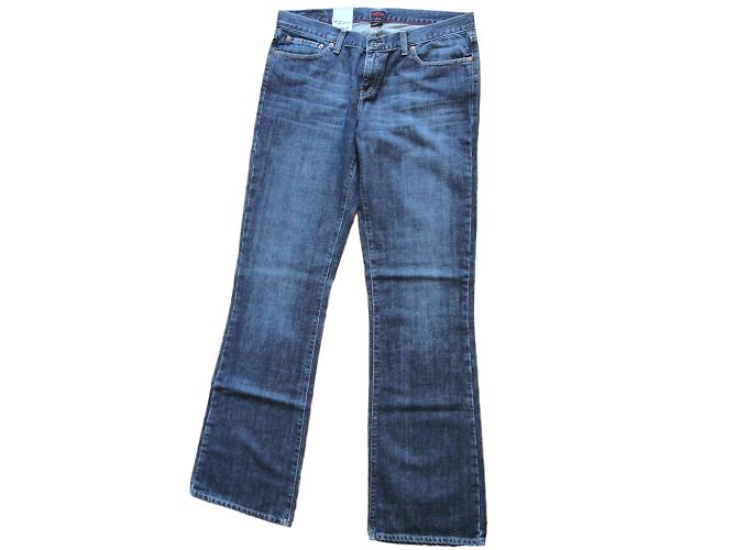 Autre Marque Jeans BigStar Ana Taglio Retto Blu Cotone - vista 2