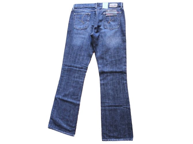 Autre Marque Jeans BigStar Ana Taglio Retto Blu Cotone - vista 3