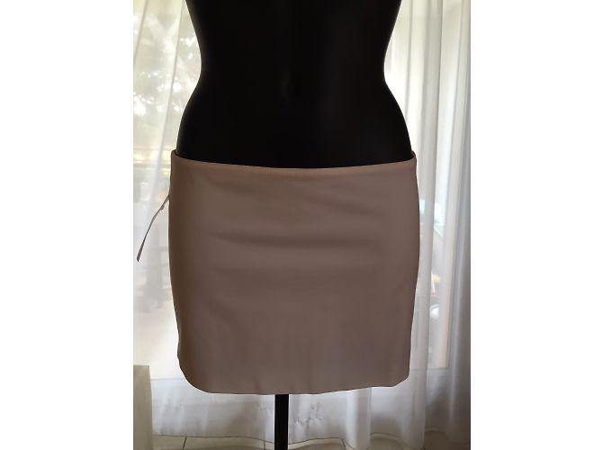 Gonna corta bianca in cotone Dsquared2 Bianco - vista 3