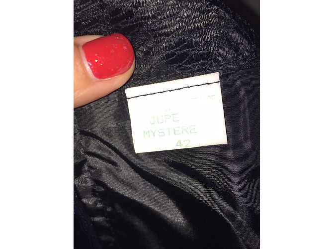 Falda de encaje negro Moschino - vista 5