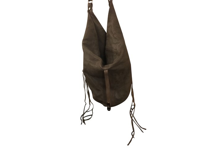 Velvetine Borse Taupe - vista 2