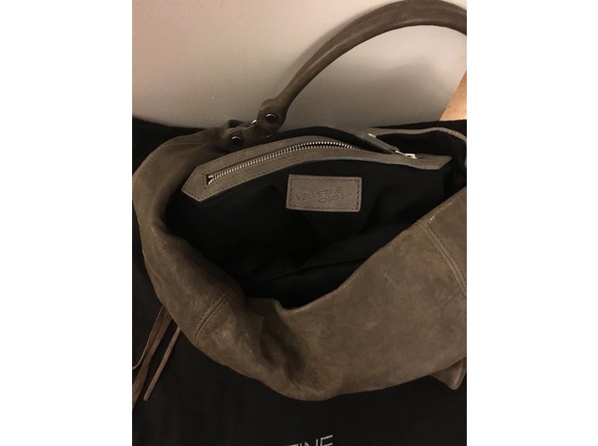 Velvetine Borse Taupe - vista 3