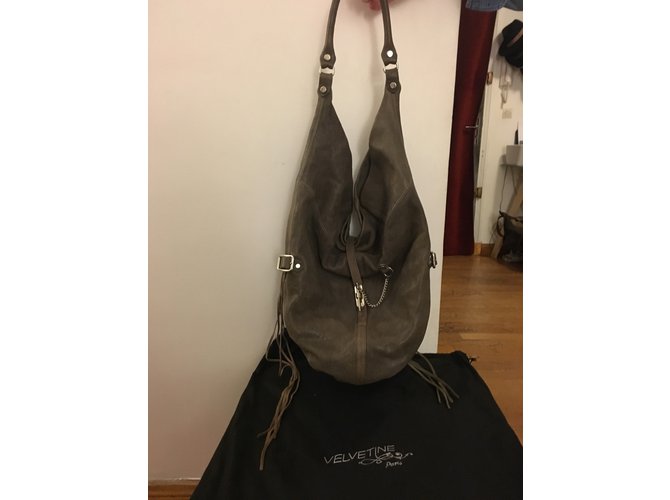 Velvetine Borse Taupe - vista 5