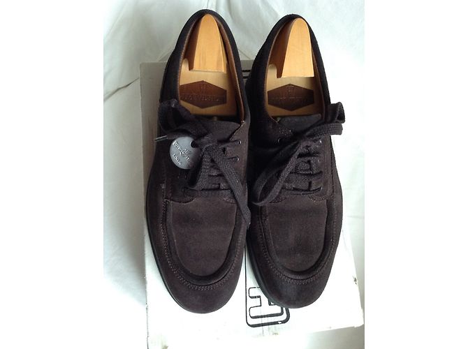 Hogan Scarpe stringate in pelle scamosciata marrone 37 - vista 2