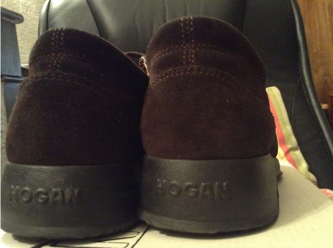 Hogan Scarpe stringate in pelle scamosciata marrone 37 - vista 5