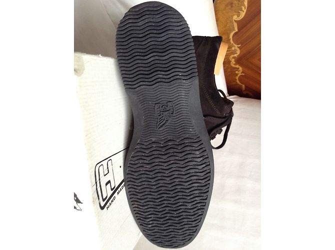 Hogan Scarpe stringate in pelle scamosciata marrone 37 - vista 8