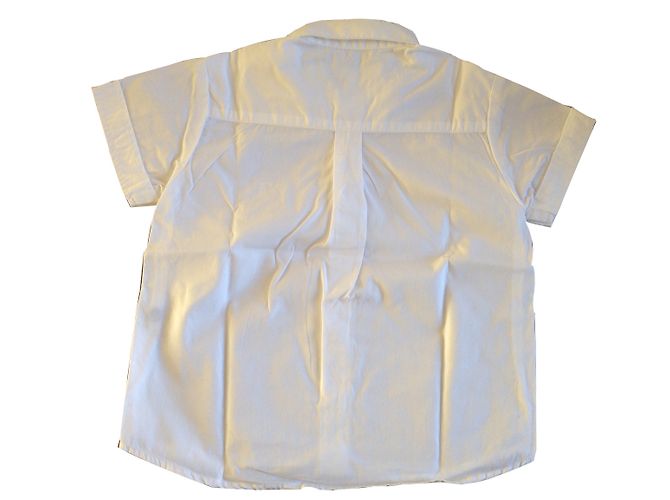 Camicia Tartine et Chocolat in cotone bianca 2 anni Bianco - vista 2
