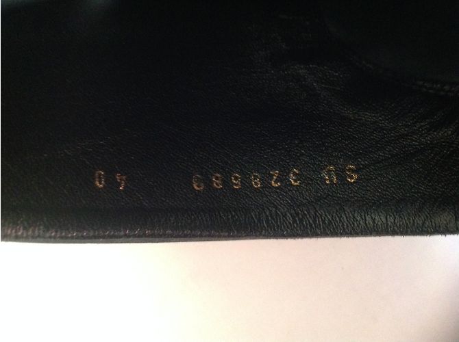 Stivaletti Yves Saint Laurent in pelle nera Nero - vista 16