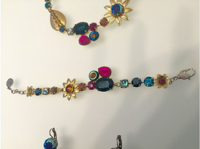 Set Reminiscence Zoe and Lilac Collana Bracciale Orecchini Multicolore - vista 3