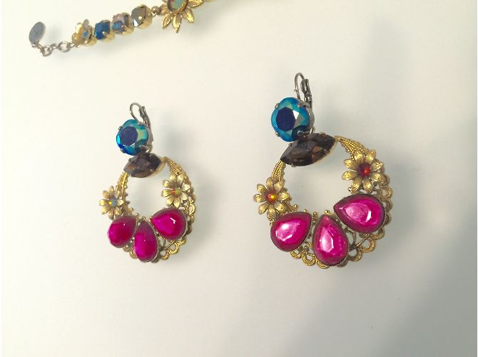 Set Reminiscence Zoe and Lilac Collana Bracciale Orecchini Multicolore - vista 4