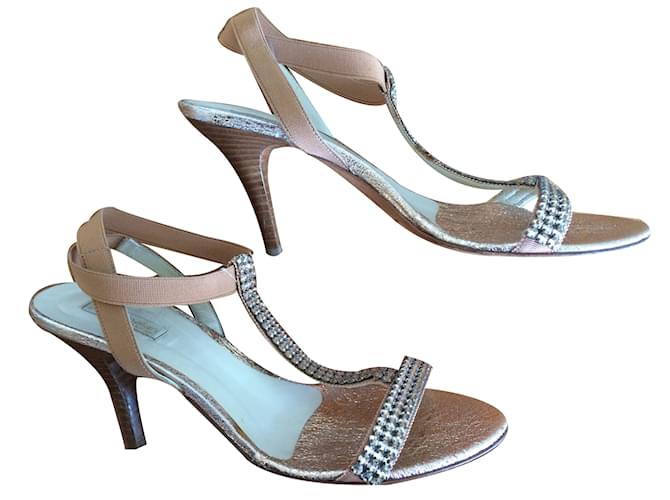 Gianna Meliani sandali Metallico - vista 2