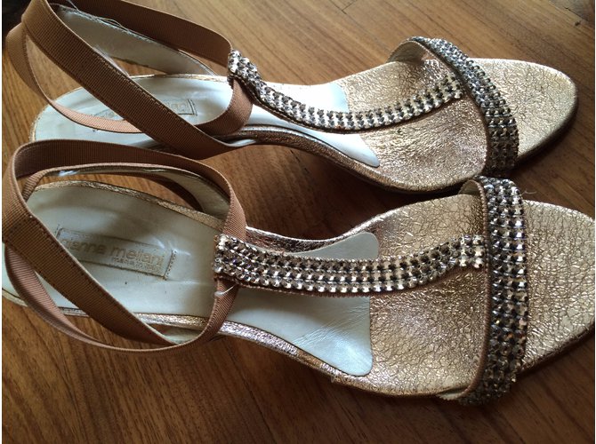 Gianna Meliani sandali Metallico - vista 3