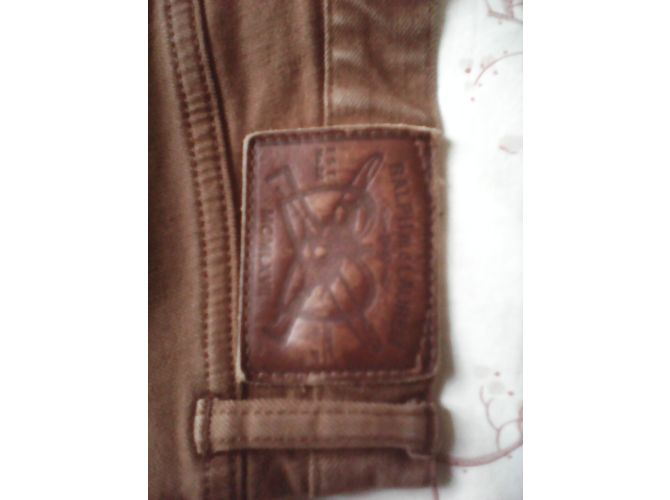 Calça Ralph Lauren de Algodão Caramelo - vista 2