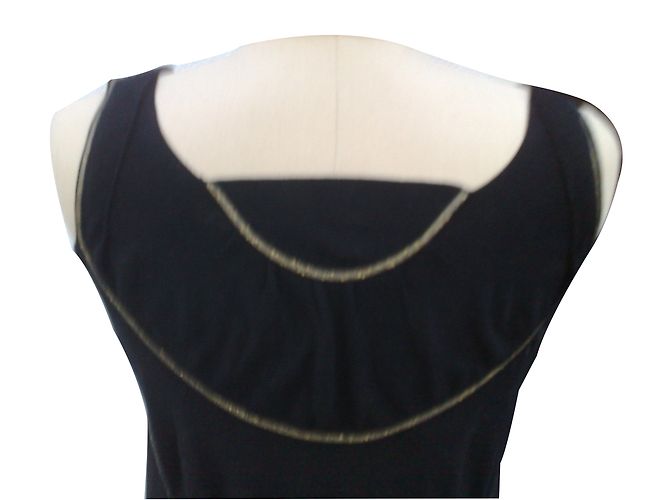 Vestido Marithé et François Girbaud de algodón negro Talla 38 - vista 2