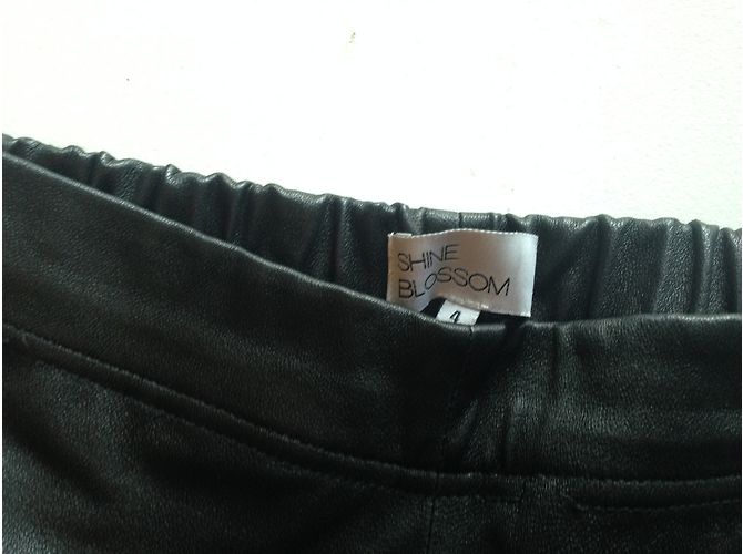 Shine Blossom Pantalones, polainas Negro - vista 2
