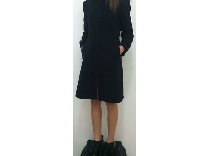 Cappotto Miu Miu Nero - vista 3